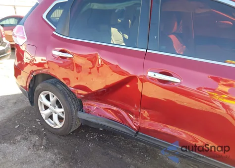 2016 Nissan Rogue Sl из США, поврежденный, VIN KNMAT2MV8GP698212